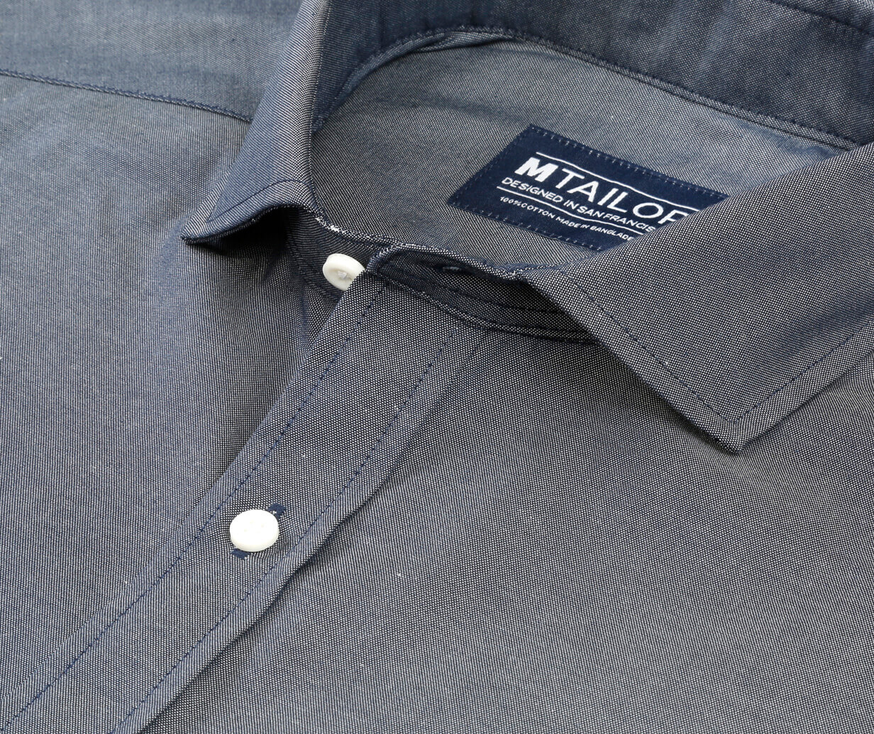 Regular Fit Short Sleeve Shirt - Midnight Lilac