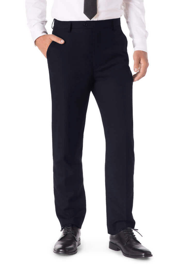 Mineral Washed Patch Pants - Navy