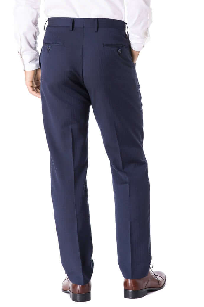 Navy Herringbone