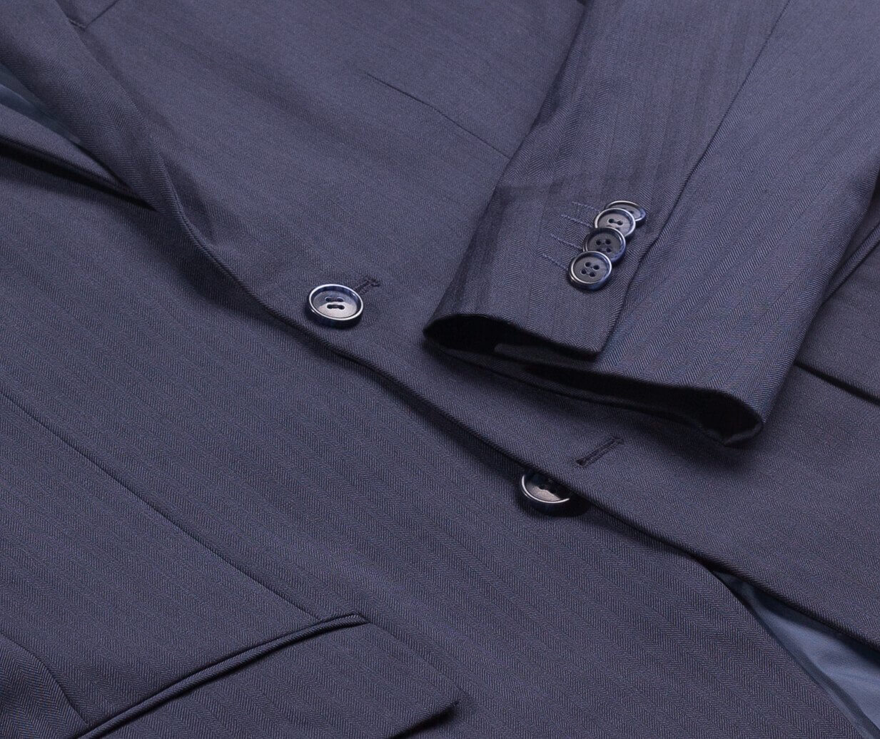 Navy Herringbone